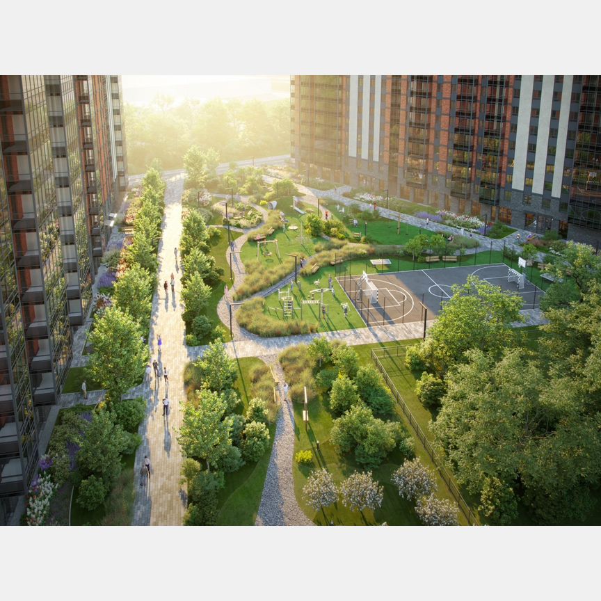 1-к. квартира, 43,3 м², 1/12 эт.
