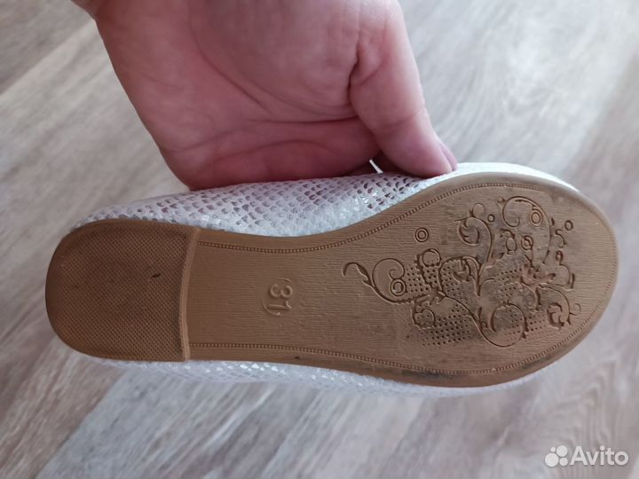 Балетки (туфли) для девочки 31 размер