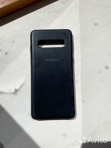 Чехол Samsung S10 оригинал кожа