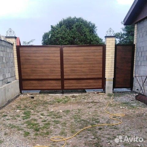 Ворота из алюминия Алютех