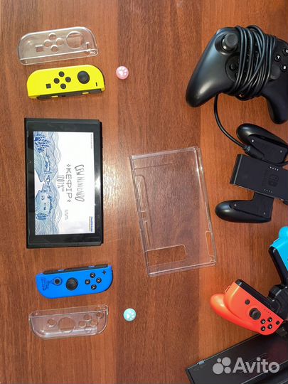 Nintendo switch rev 2 fortnite edition (прошитая)