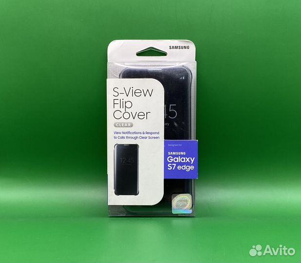 Чехол для Samsung S7 Edge S-View Flip Cover