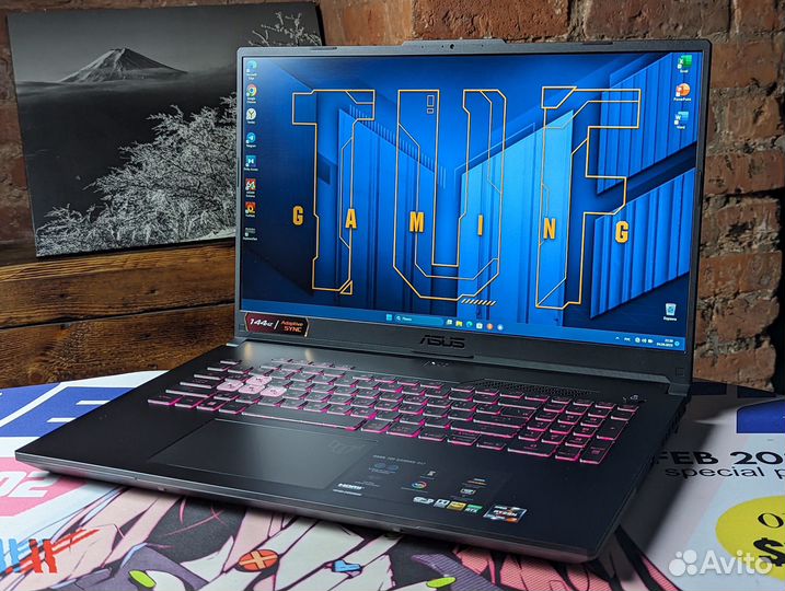 Asus TUF 17.3/R7 6800H/3070/1T new