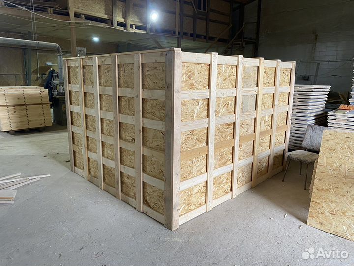 Деревянная и фанерная производственная тара/Ящики