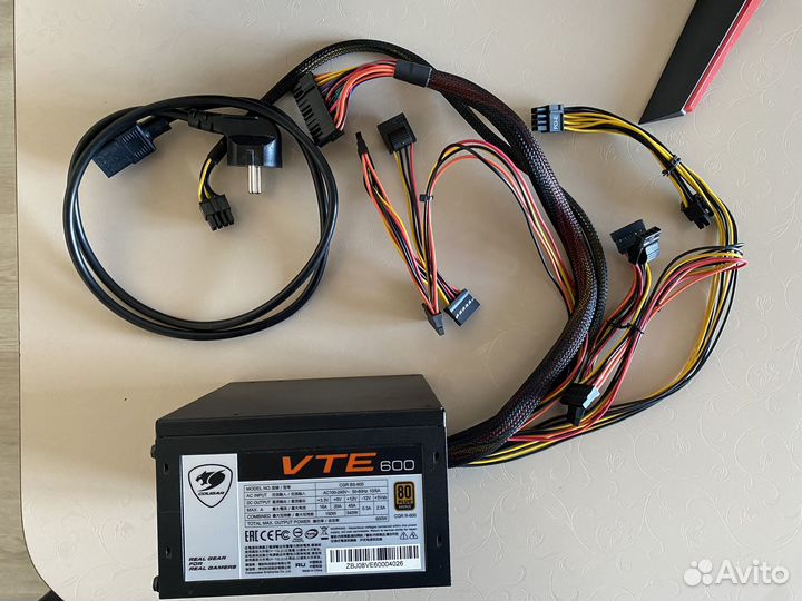 Блок питания cougar vte 600w