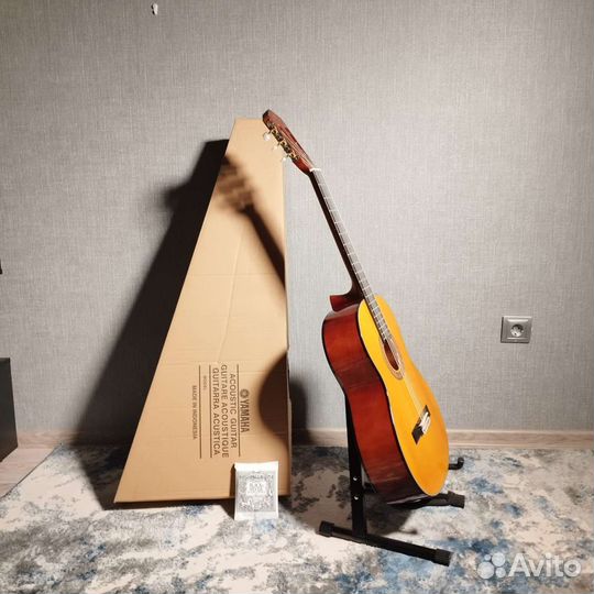 Гитара yamaha c40 + комплект 3 в 1