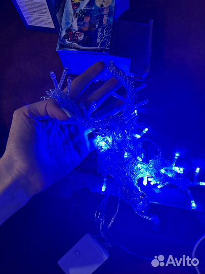 Гирлянда штора 1.5*1.5