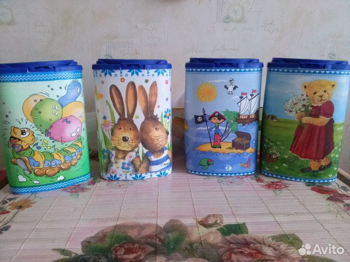 Жестяная банки из под детской смеси