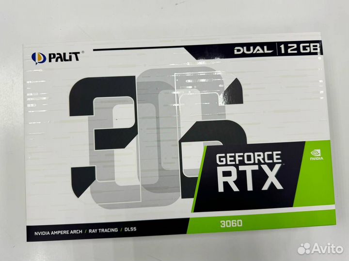 Видеокарта Rtx 3060 12GB New Palit Msi