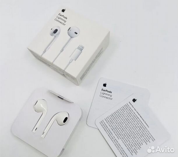 Проводные Наушники Apple Ear Pods Lightning