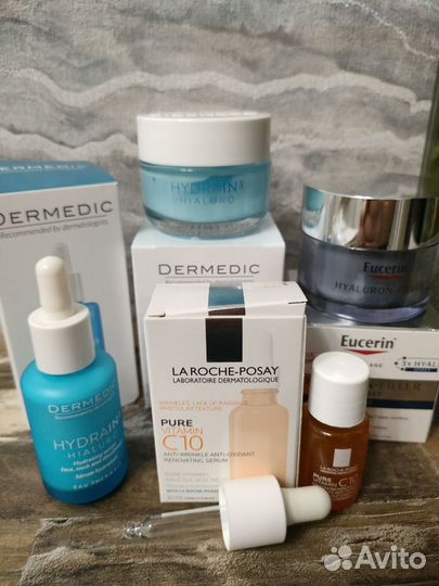 Eucerin, dermedic,La Roche-posay крем, сыворотка