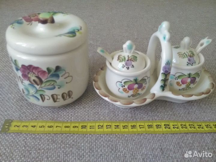 Фарфор набор для специй СССР