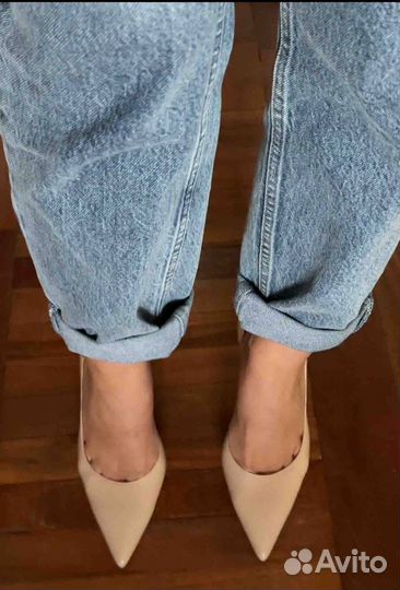 Туфли светло бежевые 40р Эконика оригинал новые