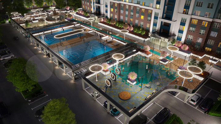 2-к. квартира, 64,8 м², 23/25 эт.