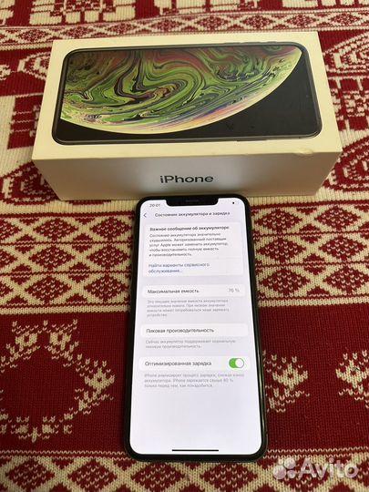 iPhone Xs Max, 256 ГБ