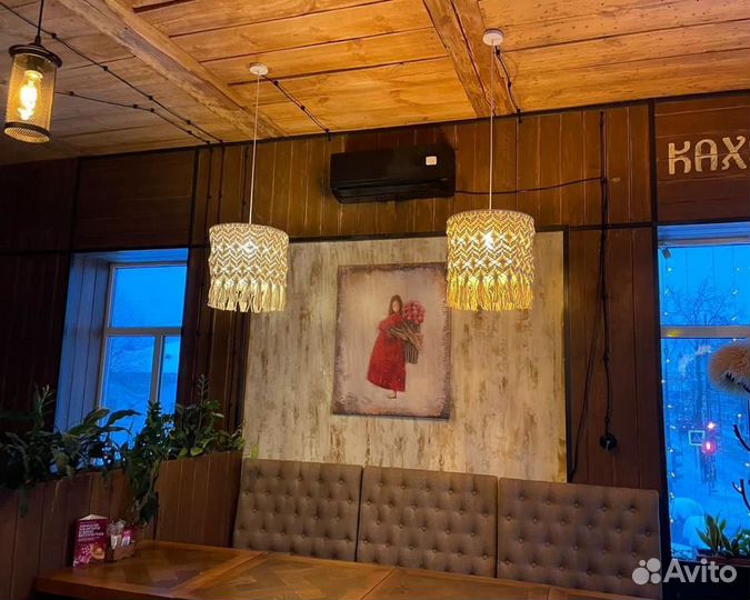 Абажур макраме