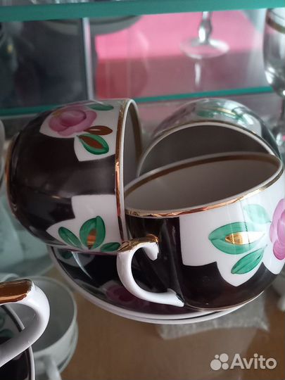 Чайный сервиз вербилки СССР