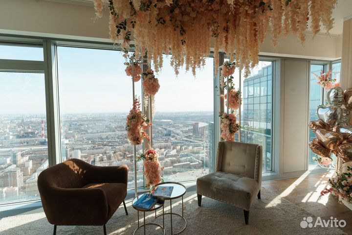 Аренда Фотостудии в Москва-Сити на 63 этаже