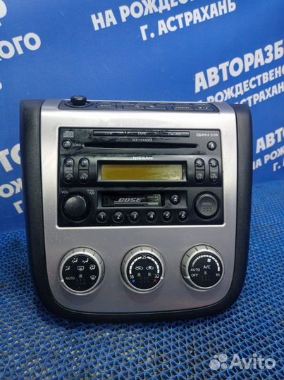 Штатная магнитола Nissan Murano Z50 внедорожник