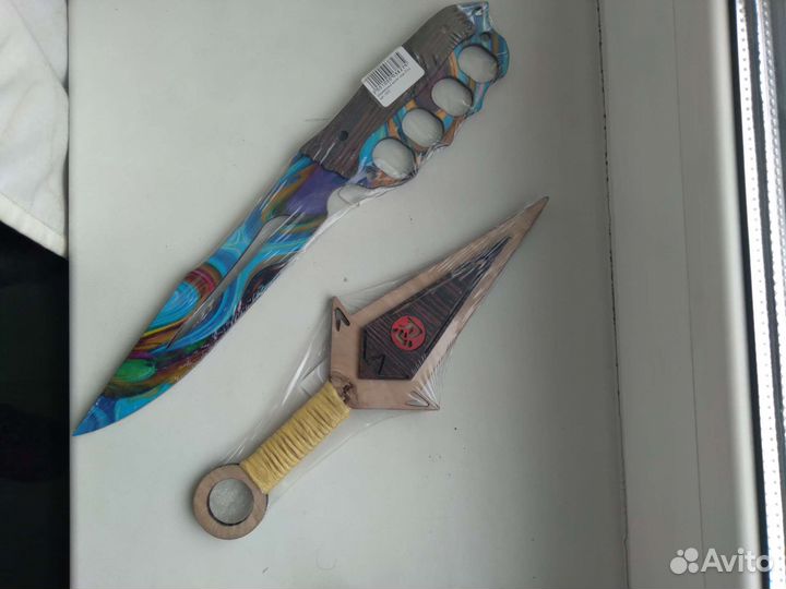 Деревянные ножи из standoff