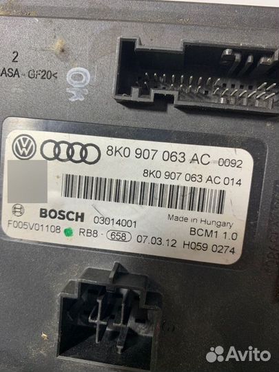 Блок бортовой сети Audi A4 B8 8K cdnc 2012