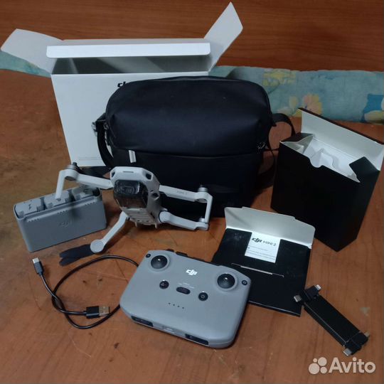 Квадрокоптер dji mini 2 по частям