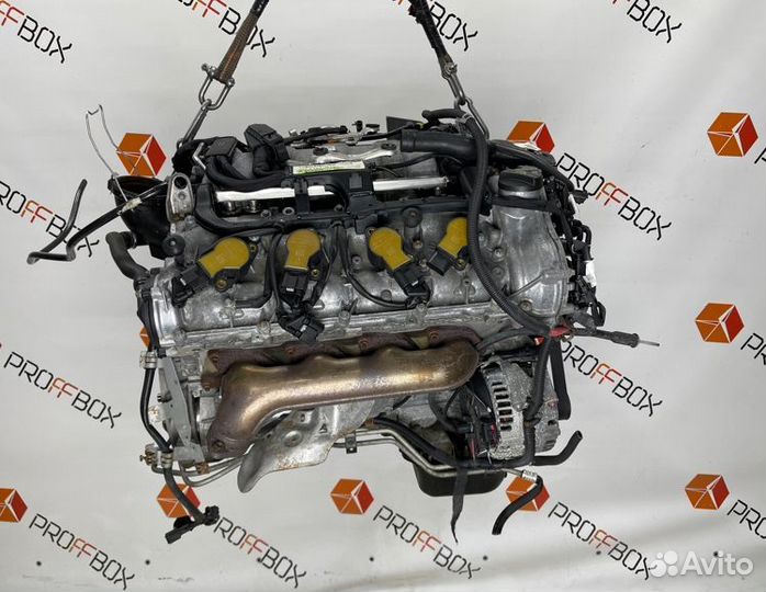 Двигатель 4.7 S450 W221 S-class mercedes Япония