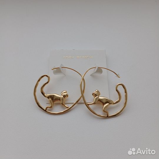 Серьги Tory Burch новые оригинал