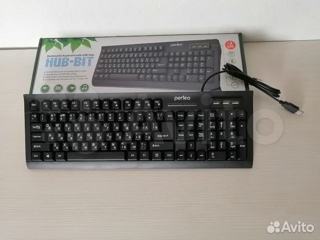 Клавиатура с USB Hub разветвителем