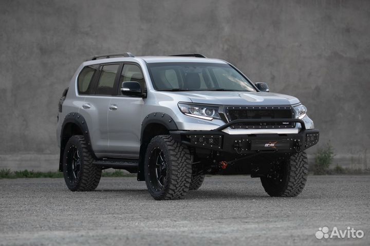 Бампер передний BMS alfa Toyota Prado 150 2018-23