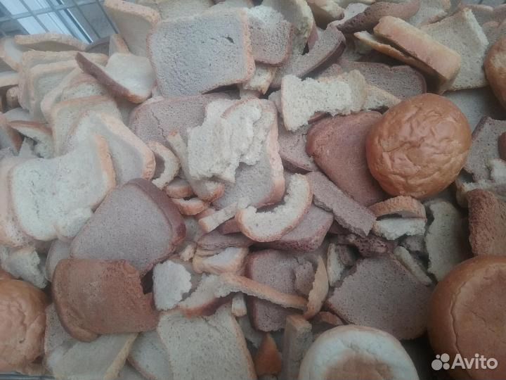 Сухари на корм животным