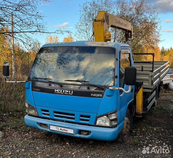 Isuzu Elf (N-series) с КМУ, 2007