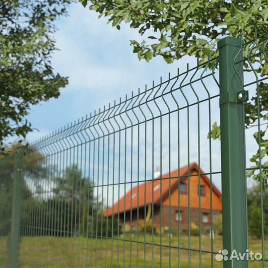 Панельный сварной забор 3Д сетка