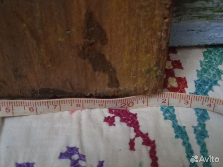 Икона Божьей Матери 18век, письмо, масло, редкая