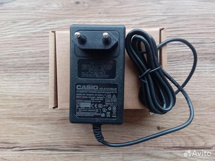 Блок питания для Casio CDP-S100BK (12V 1.5A)