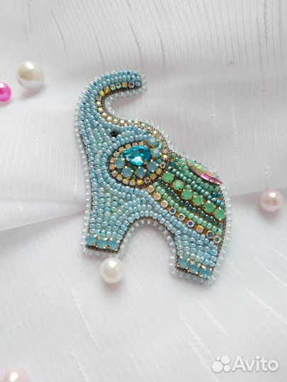 Брошь ручной работы