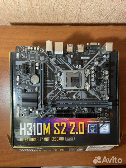 Материнская плата gigabyte h310m s2 2.0