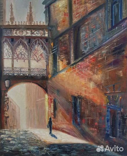 Картина маслом на холсте