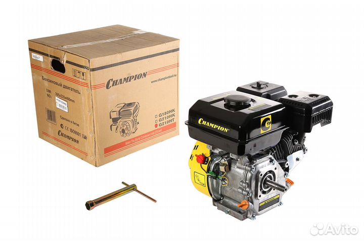 Двигатель champion G210HK