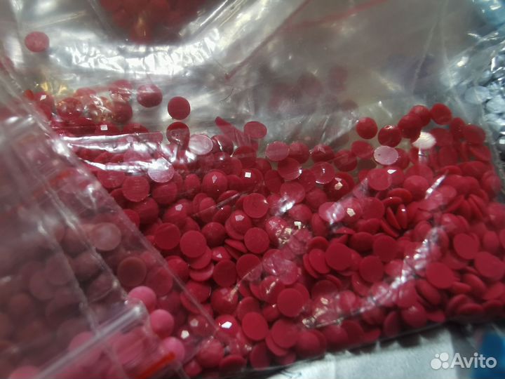 Стразы для алмазной мозаики круглые