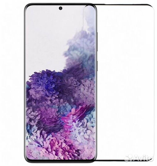 Защитное стекло 9h для Samsung Galaxy S20 Plus Uv