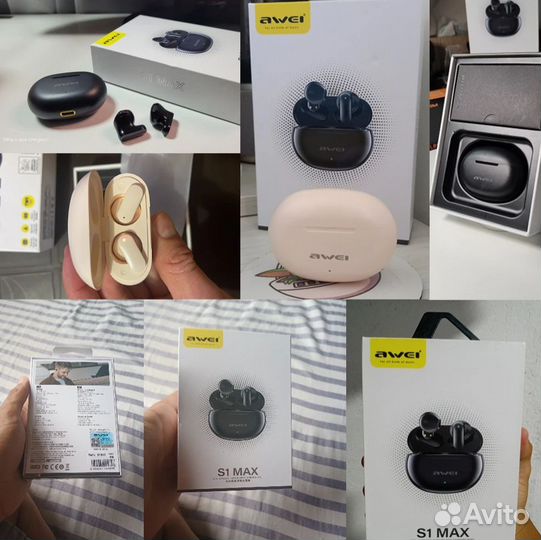 Беспроводные наушники Awei S1 MAX Bluetooth 5.3