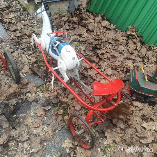 Конь педальный СССР