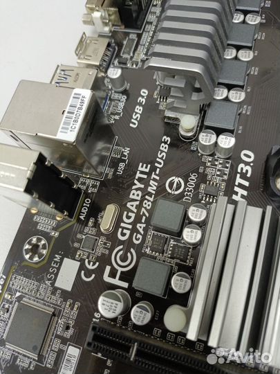 Материнская плата ам3+