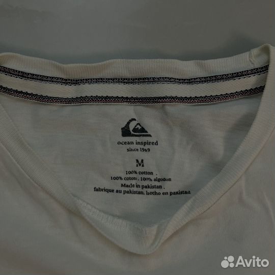 Футболка белая Quicksilver