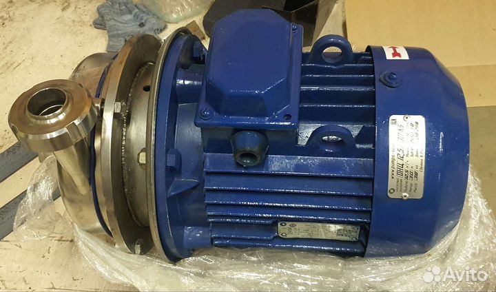 Пищевой насосный агрегат из нержавейки