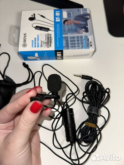 Петличный микрофон boya BY-M1