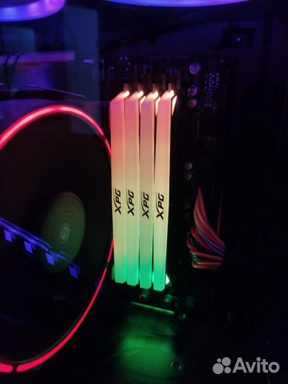 Оперативная память ddr4 16gb 3200 rgb 8+8