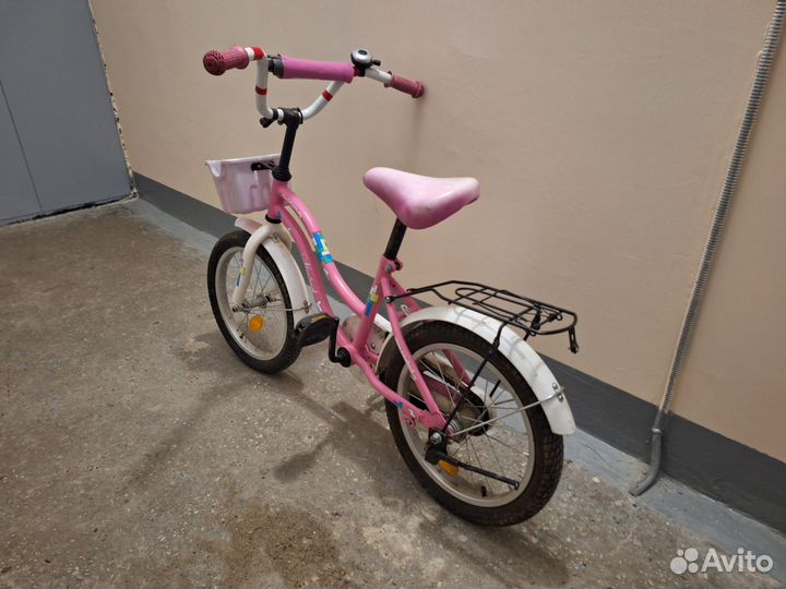 Велосипед для девочки 3-6 лет