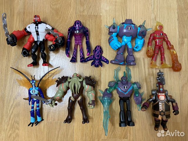 Игрушки из мультика «Бен-10»